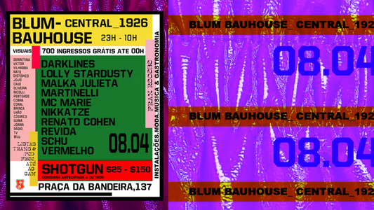 Exclusive Ticket BLUM BAUHOUSE - CENTRAL 1926